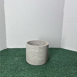 Gray Concrete Planter